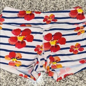 Savage Barbell Floral and Stripe Shorts